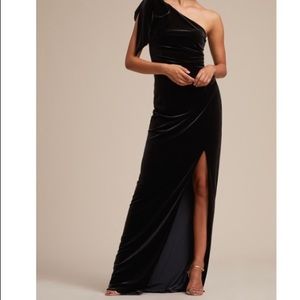 Monique lhuillier Dallas Velvet dress
